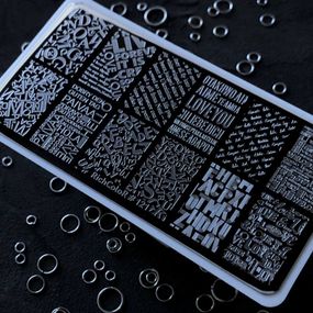 Пластина 121 для стемпінгу RichColor (12х6см)