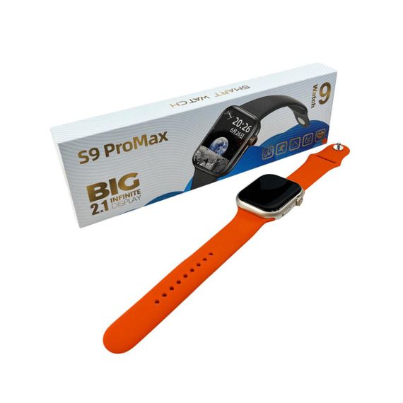 Смарт часы BIG S9 Pro Max IP65 Orange | Зображення 3