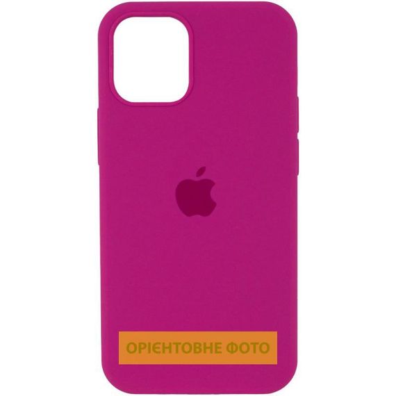 Чехол Silicone Case Full Protective (AA) для Apple iPhone 17 (6.3") Малиновый / Dragon Fruit
