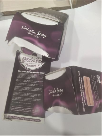 (МЯТАЯ КОРОБКА) Вагина мастурбатор Qiandai без вибрации цвет телесный sexstyle | Зображення 1