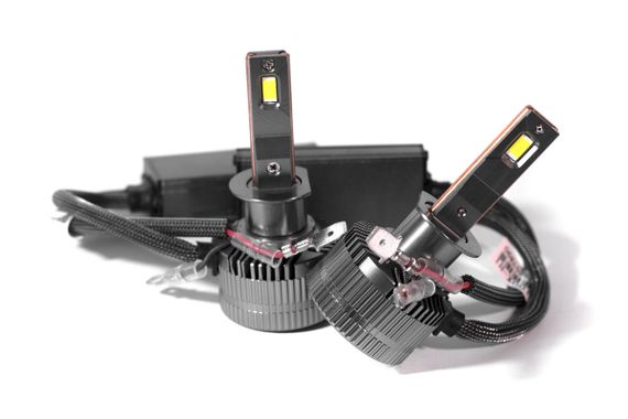 Комплект світлодіодних ламп FocusBeam H1 12-24V 110W/set 6500K +100% more light