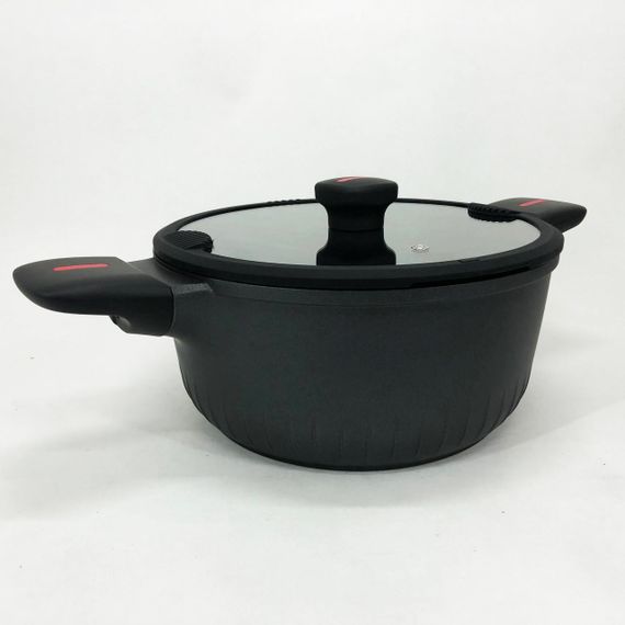 Каструля Magio MG-1171 Лита антипригарна 5л 24 см | Зображення 7