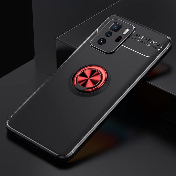 TPU чохол Deen ColorRing під магнітний тримач (opp) для Xiaomi Redmi Note 10 5G / Poco M3 Pro | Зображення 1