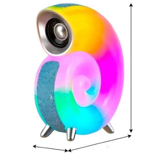 Розумна колонка-нічник з годинником та будильником XPRO Conch Music Light (234575897_686) | Зображення 6