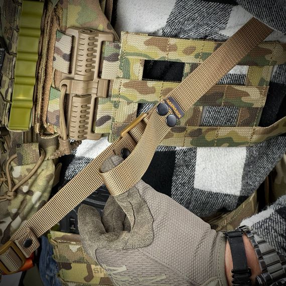 Ремінь збройовий одно/двоточковий RAGNAROK "ODIN" Gen.II sling Койот | Зображення 5