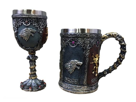 Подарунковий Набір Гуртка Чашка Келих 3D Гра Престолів Game Of Thrones Бафомет Подарунок | Зображення 3