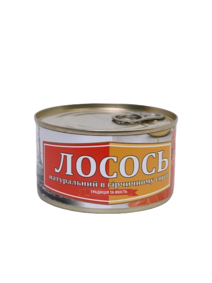 Лосось в гірчичному соусі Рибацька Артіль 230 г