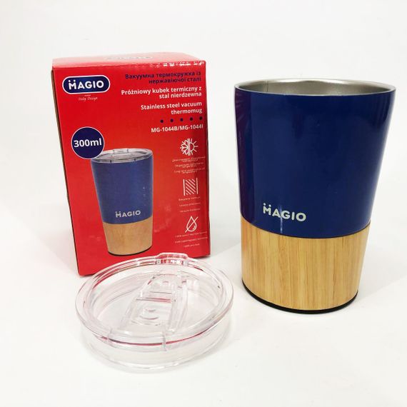 Термос-глечик для чаю MAGIO, Гарний невеликий термос, Якісний термос для дому чаю помповий OU-14 | Зображення 1