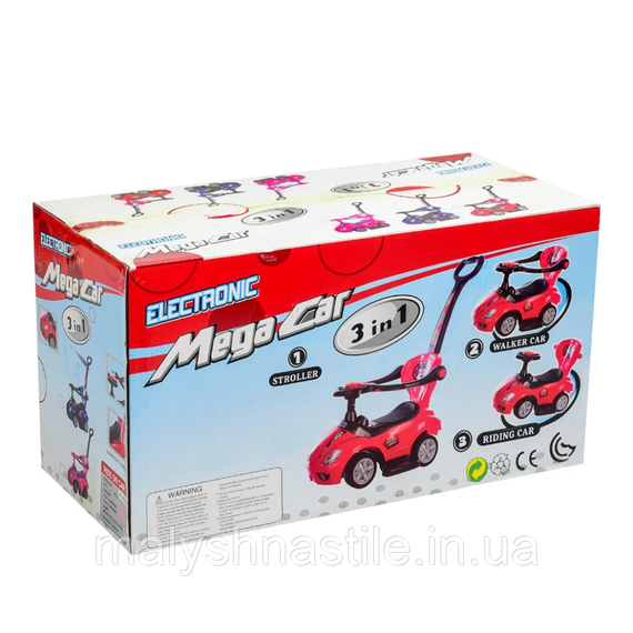 Каталка-толокар Bambi M 4205-3 Красный | Зображення 9