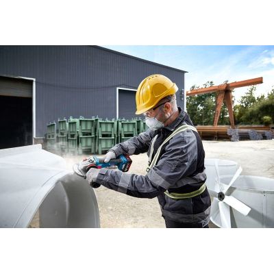 Шлифовальная машина Bosch GWS 18V-11S 125мм, 18В, 1x5Ah, 0-9000об/мин, 1.7кг, кейс (0.601.9N4.003) | Зображення 7