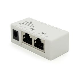 POE инжектор IEEE 802.3a f PoE с портом Ethernet 10/100 Мбит/с,White