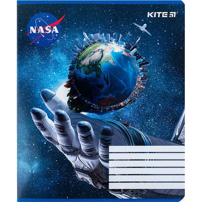 Тетрадь Kite NASA 18 листов, клетка (NS24-236) | Зображення 2