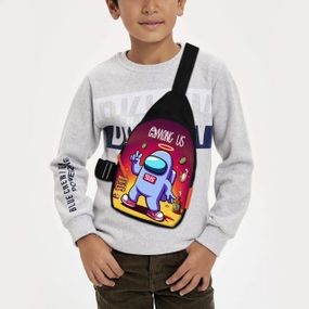 Сумка через плечо детская Among Us 29х17 см сумка слинг для мальчика (02040)