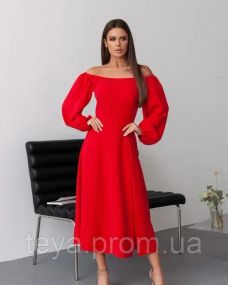 Плаття для жінок колір червоний розмір 3XL FI_009399