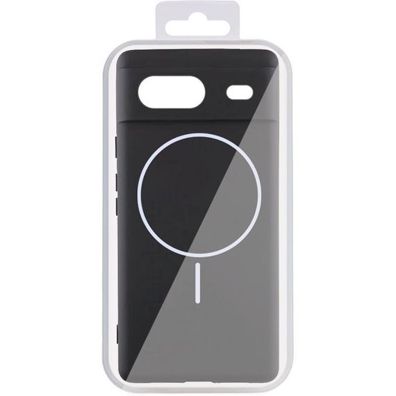 Чохол Silicone Cover Lakshmi Full Camera (AA) with Magnetic Fit для Google Pixel 7 Чорний / Black | Зображення 3