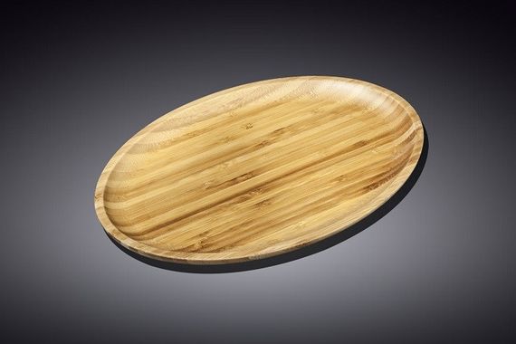 Блюдо бамбукове овальне Wilmax (Вілмакс) Bamboo 30,5х20,5 см (WL-771067)