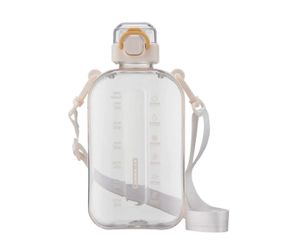 Пляшка для води із BPA-free пластику 750 мл. Бежева