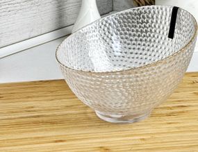 Салатник Ardesto Сommelina AR5016 18 см прозорий
