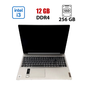 Ноутбук Б-клас Lenovo IdeaPad 3 17IML05 / 17.3" (1600x900) TN / Intel Core i3-10110U (2 (4) ядра по 2.1 - 4.1 GHz) / 12 GB DDR4 / 256 GB SSD NVMe / Intel UHD Graphics / WebCam / Win 10 Lic б/в