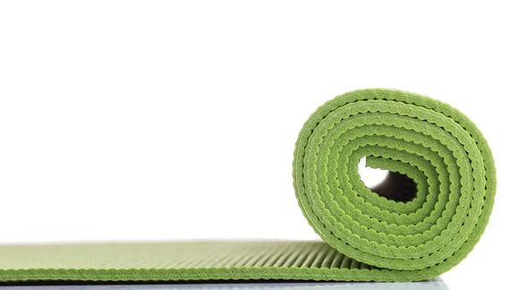 Килимок для йоги та фітнесу Power System PS-4014 PVC Fitness-Yoga Mat Green (173x61x0.6) (PS-4014_Green) | Зображення 6