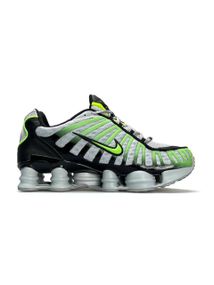 Кроссовки Shox TL White Black Green весна/лето/осень A3572 45 28,5