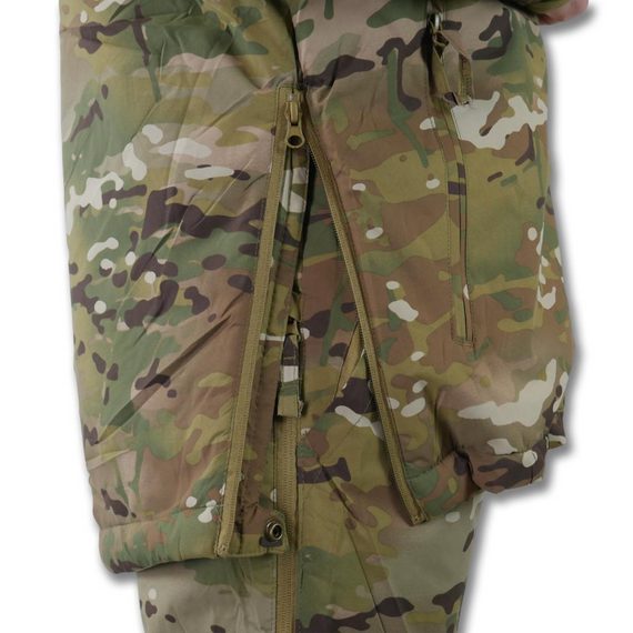 Тактичний комлект зимового костюму (куртка+штани) LVL 7 Мультикам S | Зображення 9