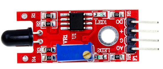 Модуль з датчиком полум'я KY-026 Diymore