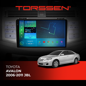 Штатна магнітола Torssen 2K Toyota Avalon 06-11 JBL FL9 4+64Gb 4G Carplay DSP