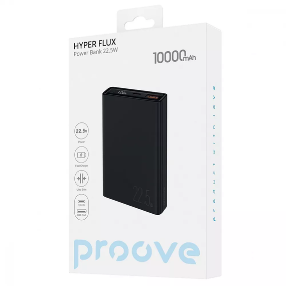 Портативна Батарея Proove Hyper Flux 22.5W 10000mAh Black | Зображення 3