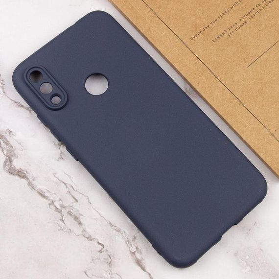 Чохол TPU GETMAN Liquid Silk Full Camera для Xiaomi Redmi Note 7 / Note 7 Pro / Note 7s Синій / Midnight Blue | Зображення 3