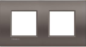 LivingLight Рамка AIR 2 поста, Глина (LNE4802M2CY)