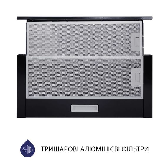 Вытяжка кухонная Minola HTL 6614 BL 1000 LED (HTL6614BL1000LED) | Зображення 1