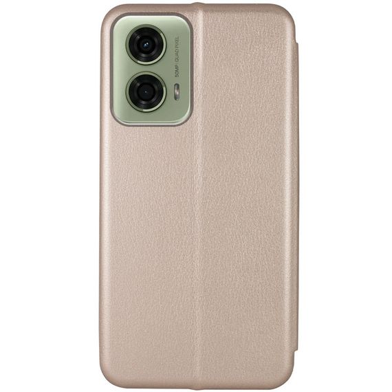 Кожаный чехол-книжка Classy для Realme Note 60 / 60x Золотой | Зображення 1