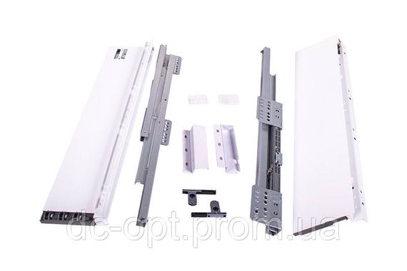 Тандембокс SLIM 16мм L-350мм Н-118мм Білий ДС ПреміумЛайн | Зображення 2