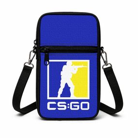 Сумка-чохол для телефону Counter-Strike дитяча сумка через плече, водонепроникна міні-сумка (4885)