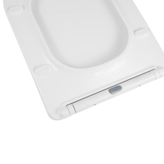 Сидіння для унітазу Qtap Nando з мікроліфтом Slim QT12991222AW | Зображення 3