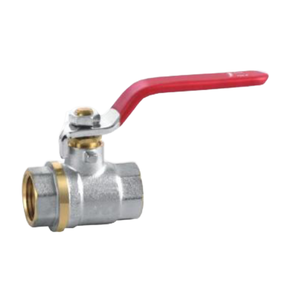 Кран шаровий для води d40мм 1 1/2" ручка/гайка/гайка EA EuroAqua