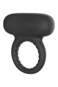 Эрекционное кольцо для пениса с вибрацией Dream Toys RAMROD черное Sex Aura