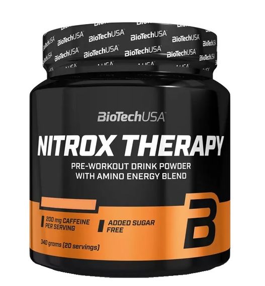 Комплекс до тренування BioTechUSA Nitrox Therapy 340 g /20 servings/ Peach