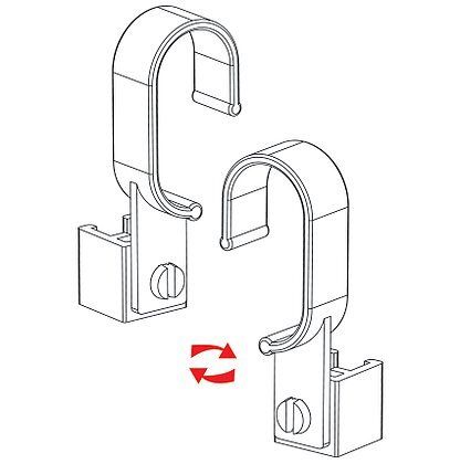 Підвісна система Fixline 1м з пластиковими рамками, Голубой, А4 | Зображення 2