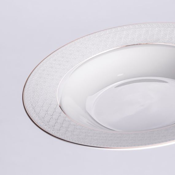 Столовий сервіз з порцеляни Claire на 6 осіб 27 предметів HP-HK-2 | Зображення 5