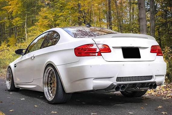 Дифузор заднього бампера H2-Style (для E92/E93 M3, Карбон) для BMW 3 серія E-90/91/92/93 2005-2011 рр | Зображення 2