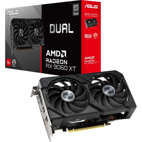 Відеокарта ASUS Radeon RX 9060 XT 8Gb DUAL (DUAL-RX9060XT-8G) | Зображення 8