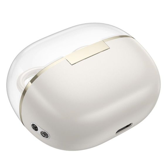 Бездротові навушники BOROFONE FQ5 Spirit clip-on true wireless BT headset Milky white | Зображення 4