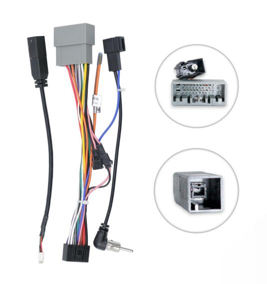 Перехідник живлення серії QIV з адаптером CAN-BUS для Honda QBR-W HD-3041 (дрот)