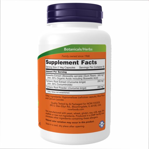 Boswellia Extract 250 mg - 120 vcaps | Зображення 1
