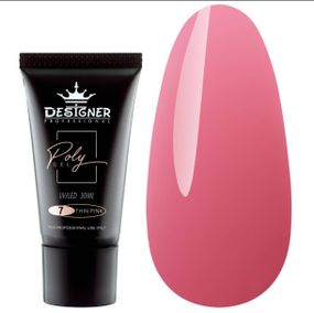 Полігель Designer №07 Thin Pink (в тюбике) 30мл