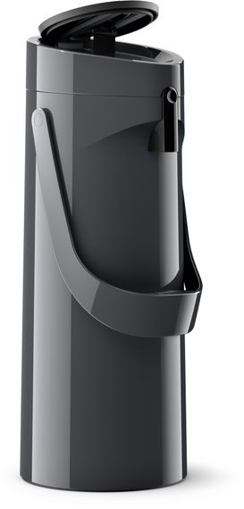Термос Tefal Ponza Pump, 1.9л, пластик, скло, сірий (K3140114) | Зображення 1