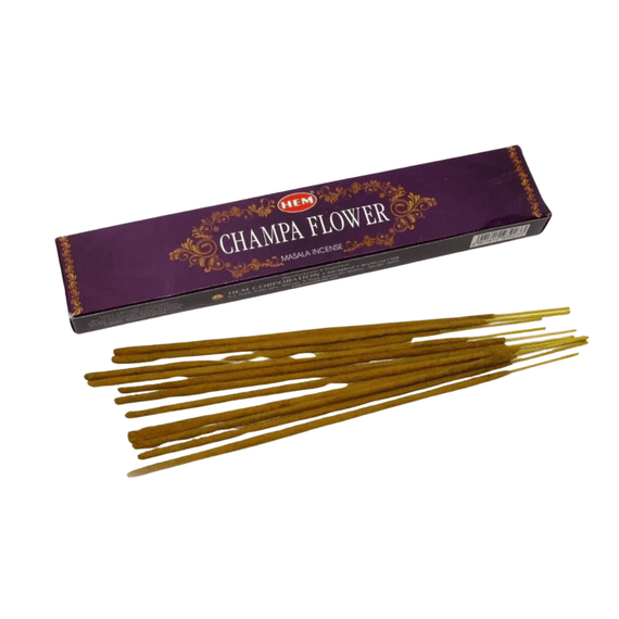 Аромапалички Champa Flower  Квітка Чампи 15г Hem 89011810939233