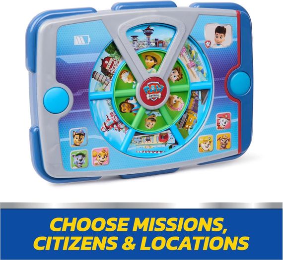 Щенячий патруль Интерактивный планшет Райдера со светом и звуками Spin Master Paw Patrol Academy Rescue Mission Pup Pad | Зображення 2